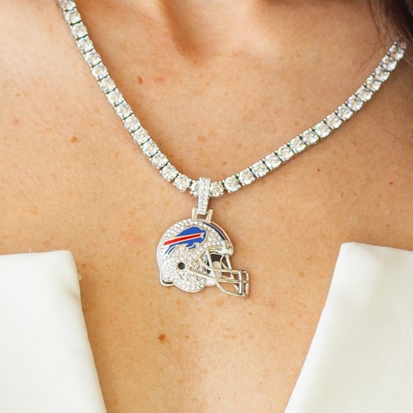 NY Giants CZ pendant (chain not included) - Picture 2 of 2